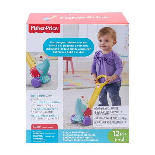 ELEFANTE BOLINHAS DIVERTIDAS FISHER-PRICE - MATTEL - Y8651